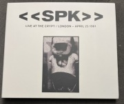 SPK Live Ar The Crypt London 1981 CD