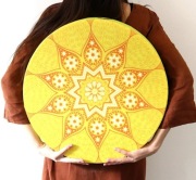 Wegański szamański bęben “Sun Yoga Drum" 18'' 