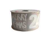 WSTĄŻKA TAŚMA dekoracyjna Boże Narodzenie ryps 4 cm.
