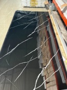 Płytki, płyty węglowe PVC  600/400mm