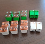 Bezpiecznik kostkowy JAPVAL micro fenale 25A i 40A