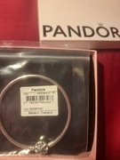 Oryginalna Pandora bransoletka bangle rozmiar 19