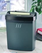 Niszczarka do papieru dokumentów duża 15 litrów 125 kartek A4 czarna 