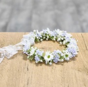 Wianek komunijny w stylu rustykalnym