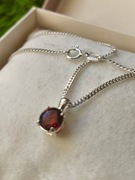 Srebrny łańcuszek z zawieszką Srebro 925.