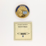 Farb-ECU-Münzen - 10 dolarów - Grecja