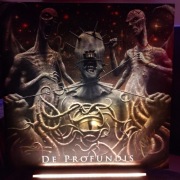 Vader De Profundis Clear Gold Glitter And Black Marbled Limit + autografy