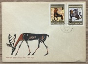 Fi. 2314-19, FDC, 1976r. - Dzień Znaczka - malowidła z waz korynckich