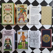 Tarot hiszpański 2 talie po 78 kart (Fournier) rzadkie wydania