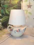 Lampa ceramiczna lampa stołowa ceramika Bolesławiec 
