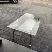 Stół szklany 120x70x45