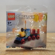 Lego Creator 30642 Urodzinowy Pociąg saszetka z klockami