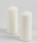 ŚWIECA BIAŁA WALEC  8cm, 12szt.