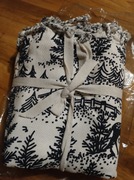 Koc/narzuta wzór zimowy