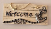 Magnes na lodówkę ceramiczny CROATIA Chorwacja (4K)
