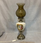 WYTWORNA LAMPA PORCELANOWA  STAN BDB TRANSPORT CAŁA POLSKA 