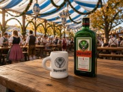 JAGERMEISTER CERAMICZNY KIELISZEK Z OKTOBERFEST 1998 ROK 