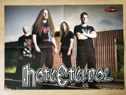 HATE ETERNAL - Duży plakat XL z 2008 r. - Format A2 (ok. 55 x 40 cm) - NOWY
