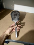 szczotka vintage Delina srebrna