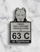 Tabliczka na dom wyraźna i trwała duży wybór