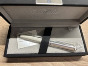 Białe pióro Edelfeder by Waldmann, stalówka M