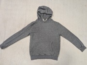 Szara melanż bawełniana bluza dresowa z kapturem M&S 152