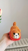 Kotek na szydełku handmade, dekoracja
