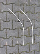 Listwa chromowana szyby tylnej Fiat Croma strona prawa 