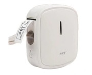 Mini drukarka etykiet kompaktowa bez tuszu brak kabla ładującego biała