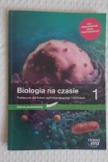 Biologia na czasie 1 Podręcznik Zakres podst i GRATIS nowe karty pracy 