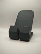 Uchwyt, stojak na telefon z możliwością ładowania oryginalnym kablem