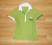 SUPER FAJNA BLUZKA SPORTOWA DEKOLT Z KOŁNIERZEM, ROZ.42/44/46/48