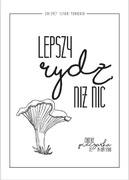 Obraz z napisami do kuchni, plakat w ramie A4