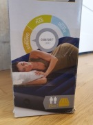 Intex Materac, Granatowy, 203 x 152 x 25 cm