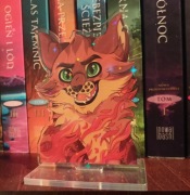 Wojownicy. Erin Hunter. Figurka: Ognista Gwiazda