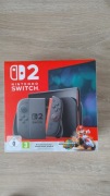 Nintendo Switch 2 + Pro Controller + 4 Gry + Kolekcjonerka | Mega Zestaw