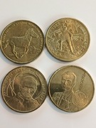 2 Złote 2014 komplet 4 monet 