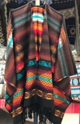 Poncho Ekwador Otavalo Alpaka Etno 