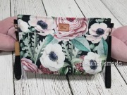 Organizer torba do wózka spacerówki gondoli parasolki wzór kwiaty