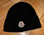 Czapka Moncler czarna nowa damska