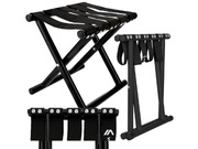 Zestaw 2szt Krzesło turystyczne wędkarskie składane kempingowe stołek 