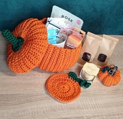 KOSZ ZESTAW BOX PREZENTOWY  HERBATA NA PREZENT  KOSZ PREZENTOWY DLA KOBIETY