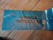 taśma PVC uwaga wodociąg