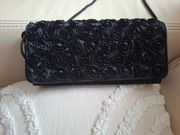 Torebka damska wieczorowa czarna