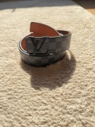 Pasek LV szaro-czarny 110 cm