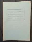 Brulion zeszyt szkolny 16k A5 w wąską linie nowy Kluczewskie Zakłady PRL