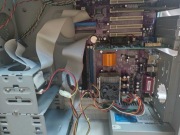 PC ATX ECS K7S5A Pro AMD Socket A,  FSB 333MHz, zasilacz 250W codegen 