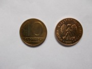 Moneta10 zł PRL 1989