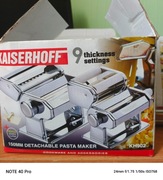 MASZYNKA do MAKARONU CIASTA PIEROGÓW RAVIOLI LASAGNE WAŁKOWANIA