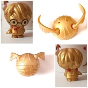 Harry Potter | złota figurka + Złoty Znicz | kolekcjonerska